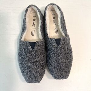 Toms Alpargatas Sherpa Lined sz 5.5
